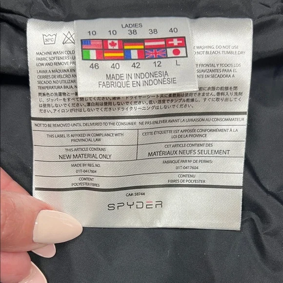 Spyder Syncere Ski Jacket - Picture 8 of 10